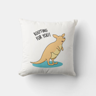Almofada Roo-Ting Para Você, Bonito Kangaroo Pun