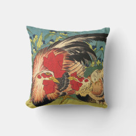 Almofada Rooster Family Fine Art