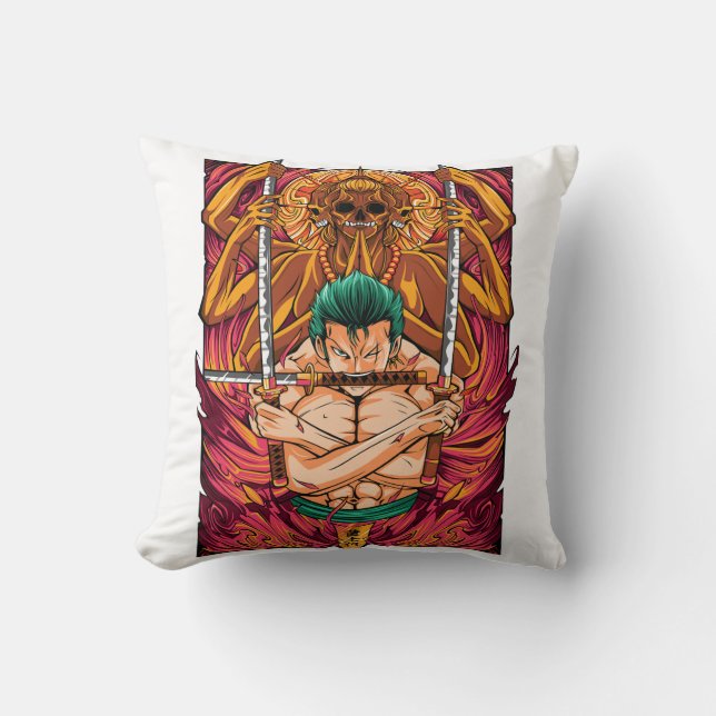 Almofada Roronoa Zoro One Piece (Frente)