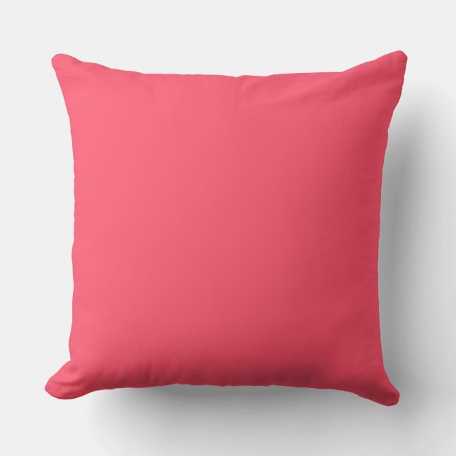Almofada Rosa, Adorável, Sólido, Moderno, Simples, Na moda (Frente)