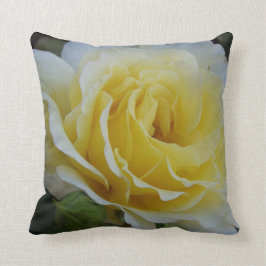 Almofada Rosa branca e amarela