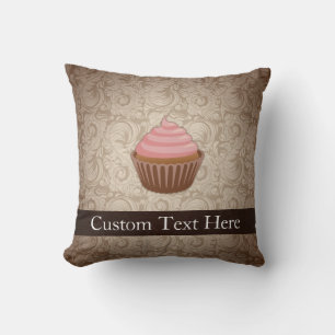 Almofada Rosa/cupcake de Brown