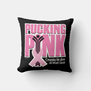 Almofada Rosa de Pucking (hóquei)