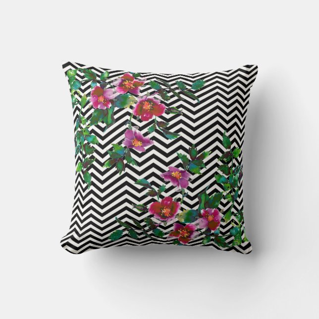 Almofada Rosa de Vintage - divisa (Frente)