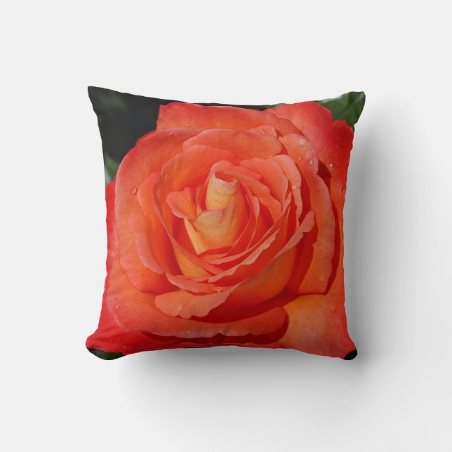 Almofada Rosa laranja (Frente)