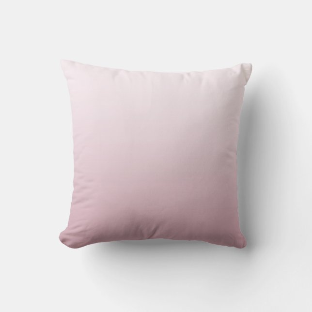 Almofada Rosa Leve Moderno Decor Tendência mergulhado em Ru (Frente)