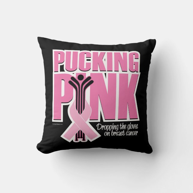 Almofada Rosa-Puking (Hockey) (Frente)