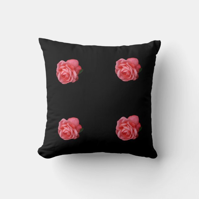 Almofada rosa rosa rosa rosa (Frente)