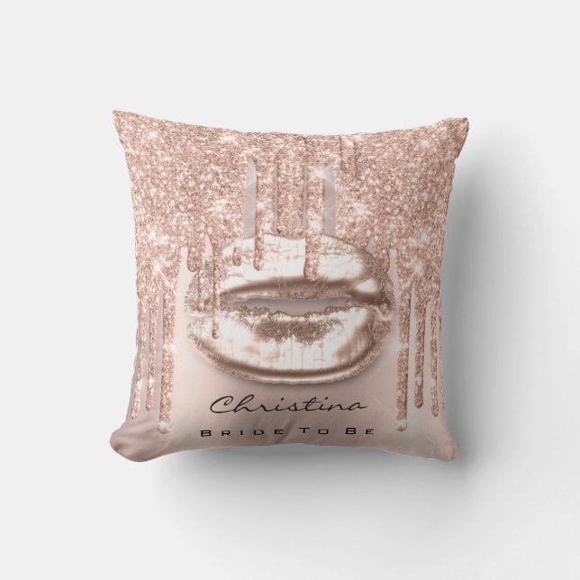 Almofada Rosa Rosa Rosa Rosa Rosa Spark Pastel Mermaid Unic (Frente)