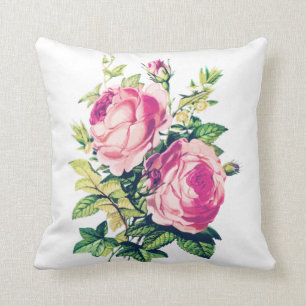 Almofada Rosa RÚSTICO, ANTIQUE Design Floral