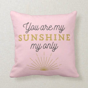 Almofada Rosa, Você É Meu Retrô Sunsher