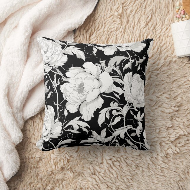 Almofada Rosas brancas (Cobertor)