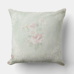 Almofada Rosas desbotados, Design de Vintage