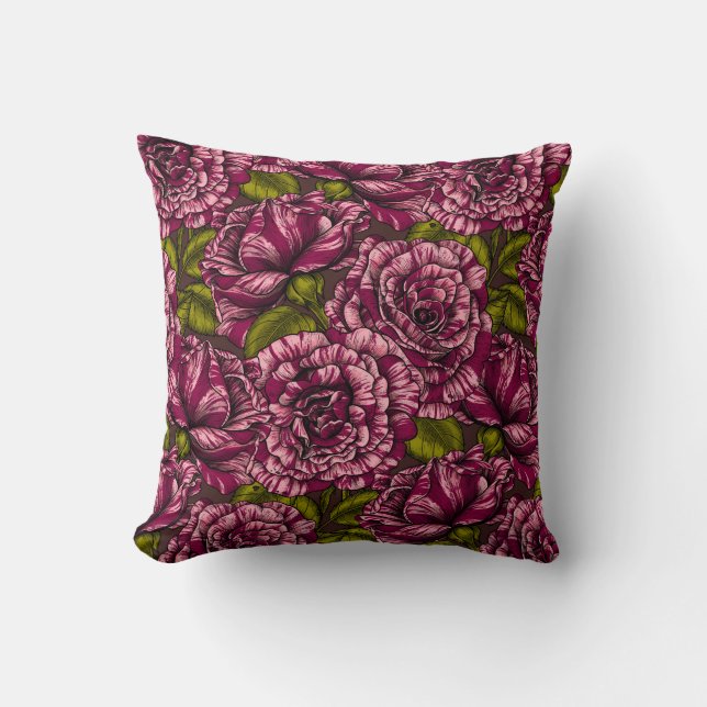 Almofada Rosas para você (Frente)