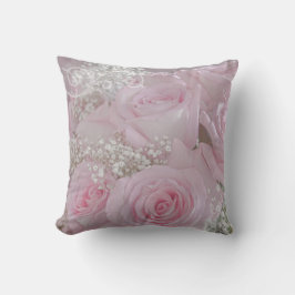 Almofada Rosas rosadas suaves e respiração do bebê