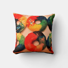 Almofada Rosquinhas arco-íris