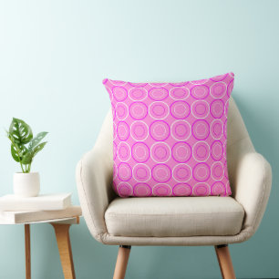 Almofada Rosquinhas Cor-De-Rosa, Coloridas A Rosa