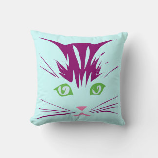 Almofada Rosto de Gatinho Fofo Doce Kawaii Desenho Animado