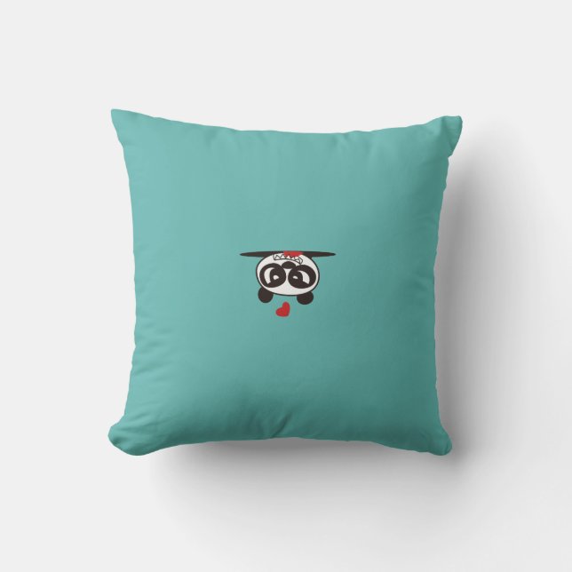 Almofada Rosto Zangado Panda 36 (Frente)
