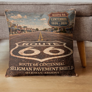 Almofada Rota 66 Pavimento Centenário de Seligman Conforto