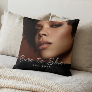 Almofada Roteiro de Foto Born to Shine