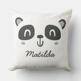 Almofada Roupa de aniversário para crianças do Panda, perso