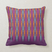 Roxo, cerceta, teste padrão de ponto vertical