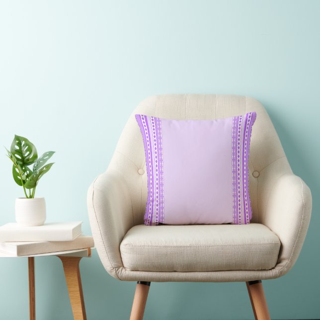 Almofada Roxo Lavanda - Cor do coração (Cadeira)