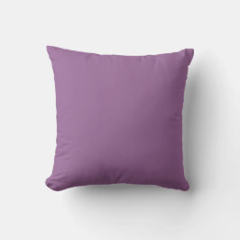 Almofada Roxo Lavanda Suave Cor sólida simples minimalista