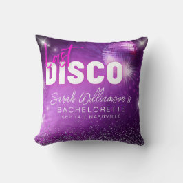 Almofada Roxo Neon Rosa Última Disco Despedida de Solteira