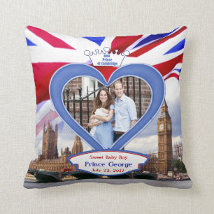 Almofada Royal British Baby Prince George