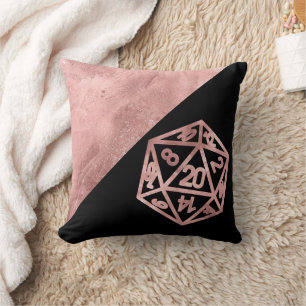 Almofada RPG Luxe   Mauve Sheen Tabletop Roleplayer Dice
