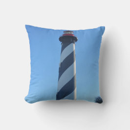 Almofada Rua Augustine Lighthouse foto criada como