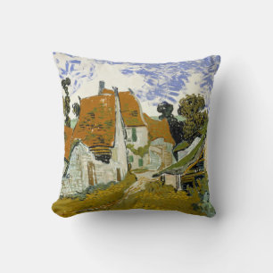 Almofada Rua Auvers-sur-Oise Vincent van Gogh