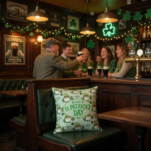 Almofada Rua, Dia de Patrick (Criador carregado)