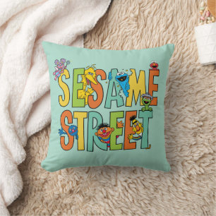 Almofada Rua Sésamo   Sesame Street Tipo Pals