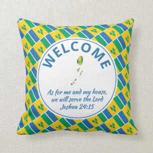Almofada RUA VINCENT Custom Christian Welcome