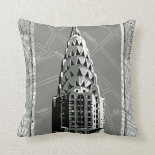 Almofada Ruas de Nova York com Empire State Building