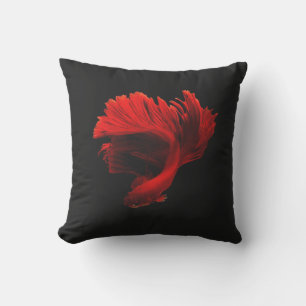 Almofada Ruby Red Siamese Fighting Fish