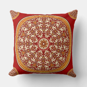Almofada Ruby Sunset Floral Travesseiro decorativo