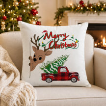 Rudolph Feliz Natal Xadrez Antigo Caminhão