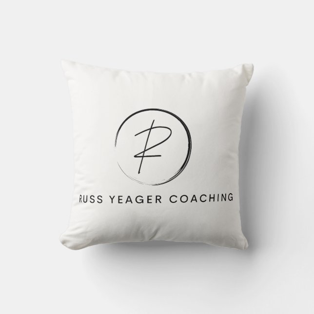 Almofada Russ Yeager Coaching Signature Logo (Frente)
