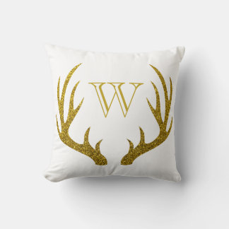 Almofada Rustic Elegant Faux Dourado Glitter Ners