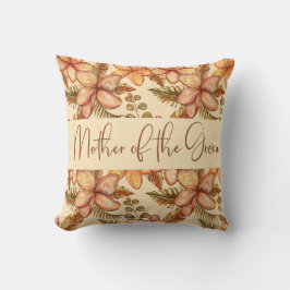 Almofada Rustic Floral Autumn Madre do Groom