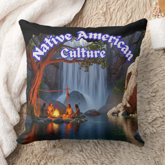 Almofada   Rustic Native American Culture (Cobertor)