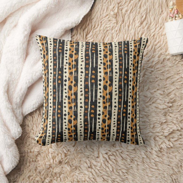 Almofada Rustic Southwestern Stripe Pattern (3) (Cobertor)