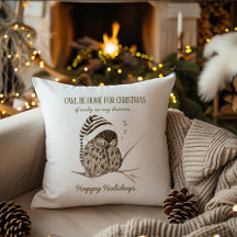 Rustic Winter Woodland | Birch Latido Owl Natal