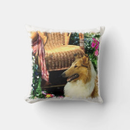 Almofada Sable Rough Collie Art
