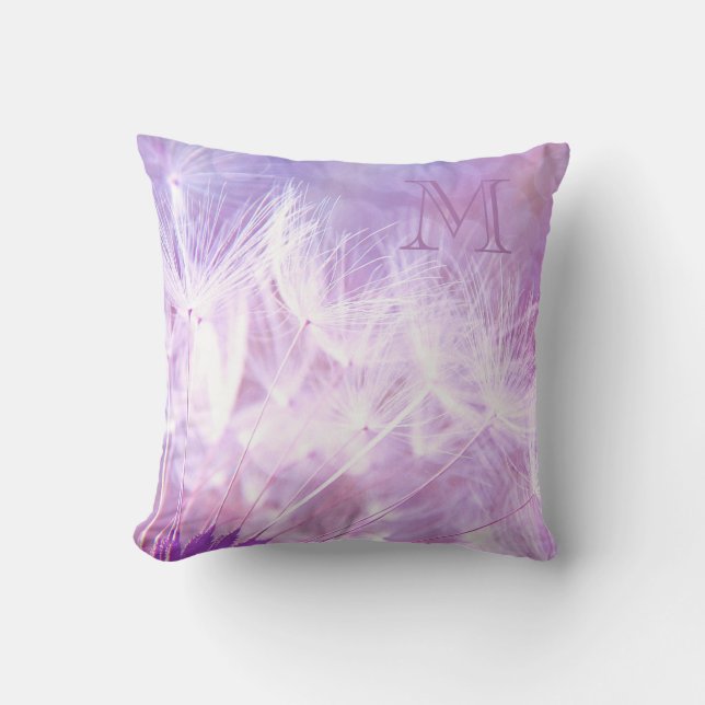 Almofada Sabpy White FluFF Purple Travesseiro decorativo in (Frente)