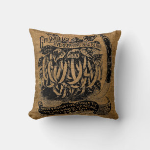 Almofada Saco De Vintage Russo Faux Burlap